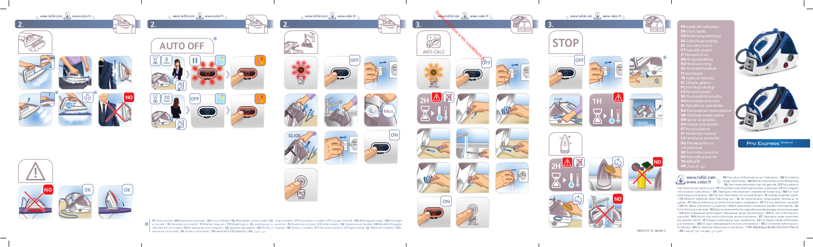 CALOR GV8711C0 User Manual