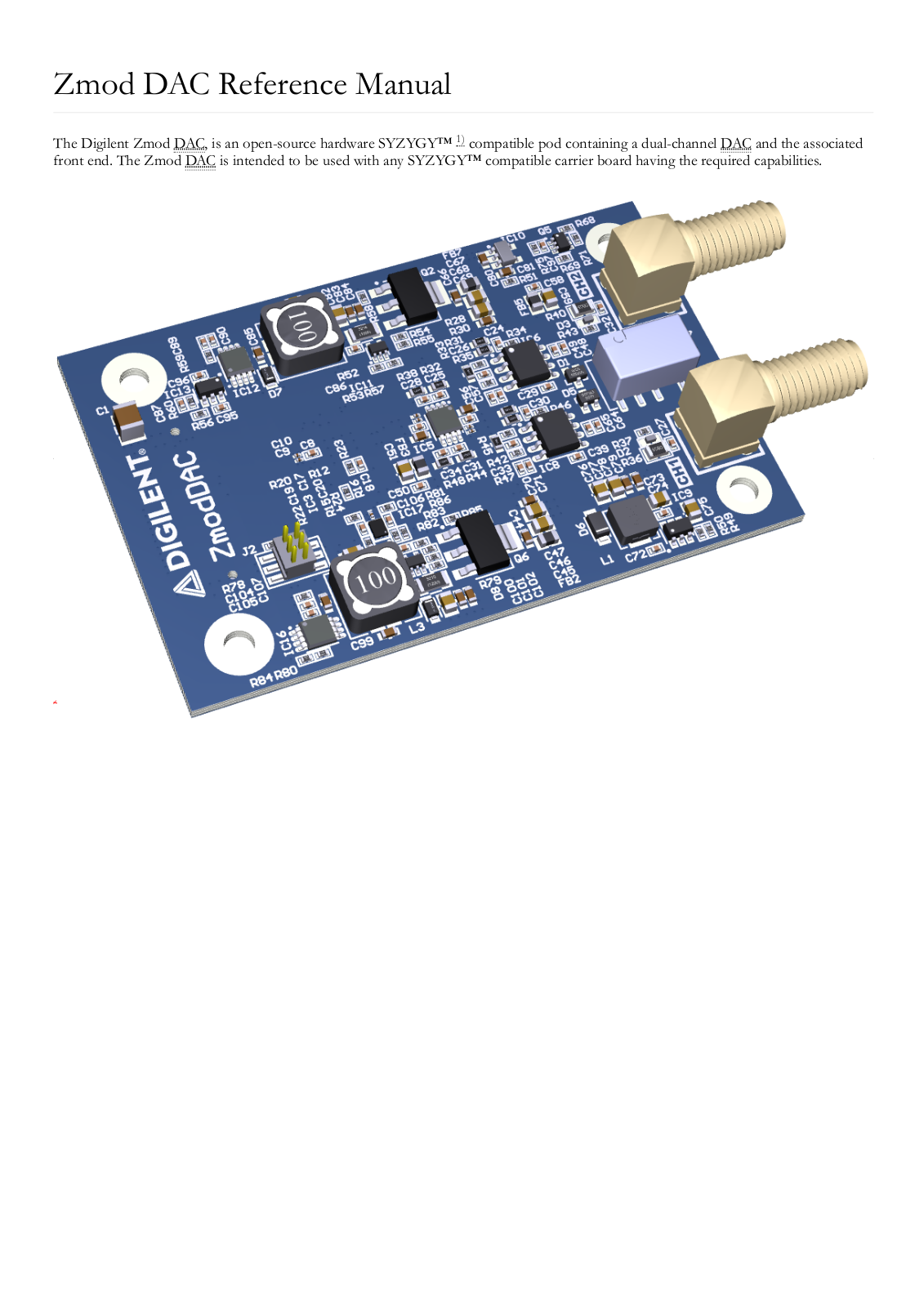 DIGILENT DIGIL 471-036-2 Datasheet - ManualMachine.com