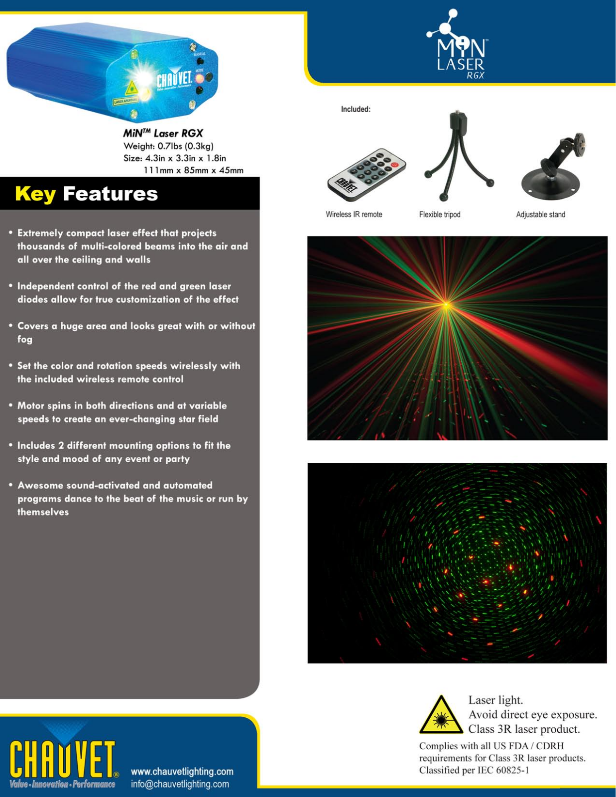 Chauvet RGX User Manual