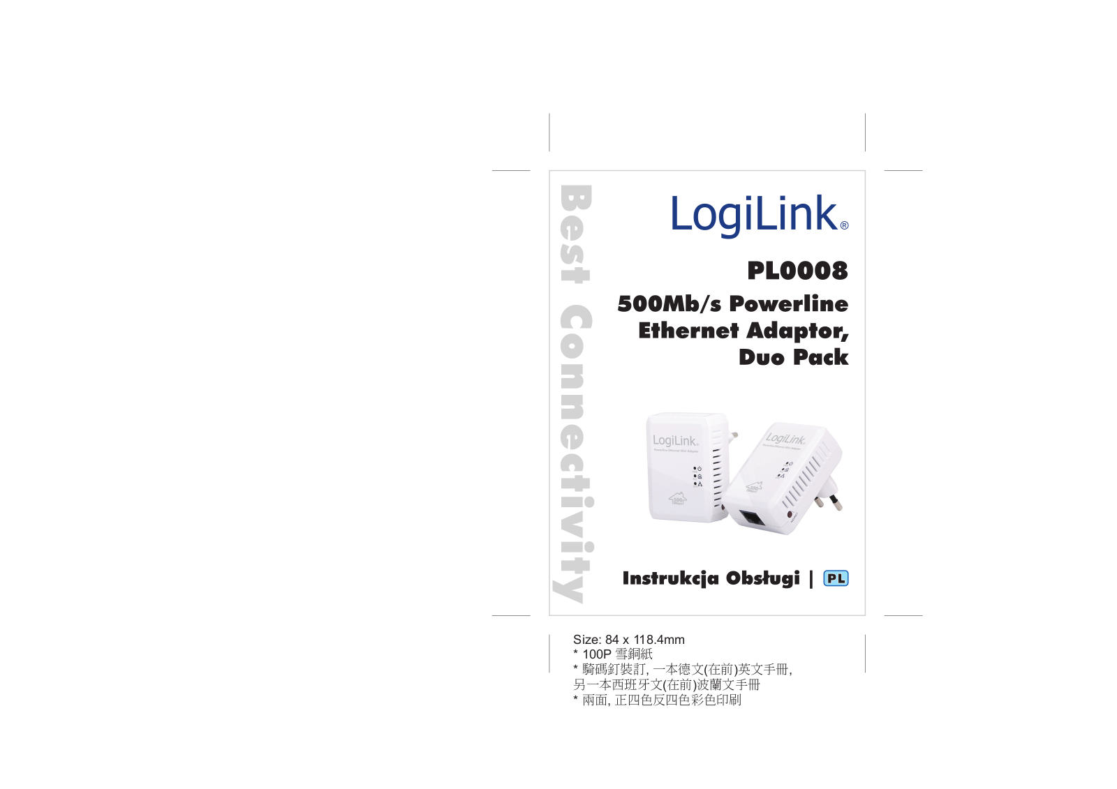 LogiLink PL0008 User guide
