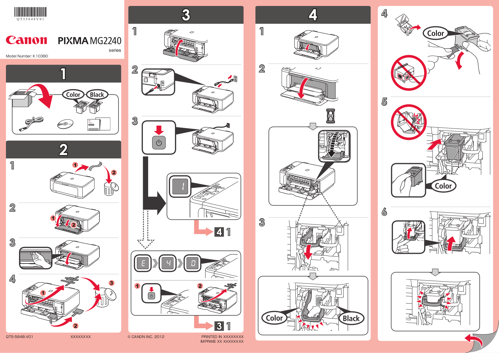 Canon MG2240 User Manual