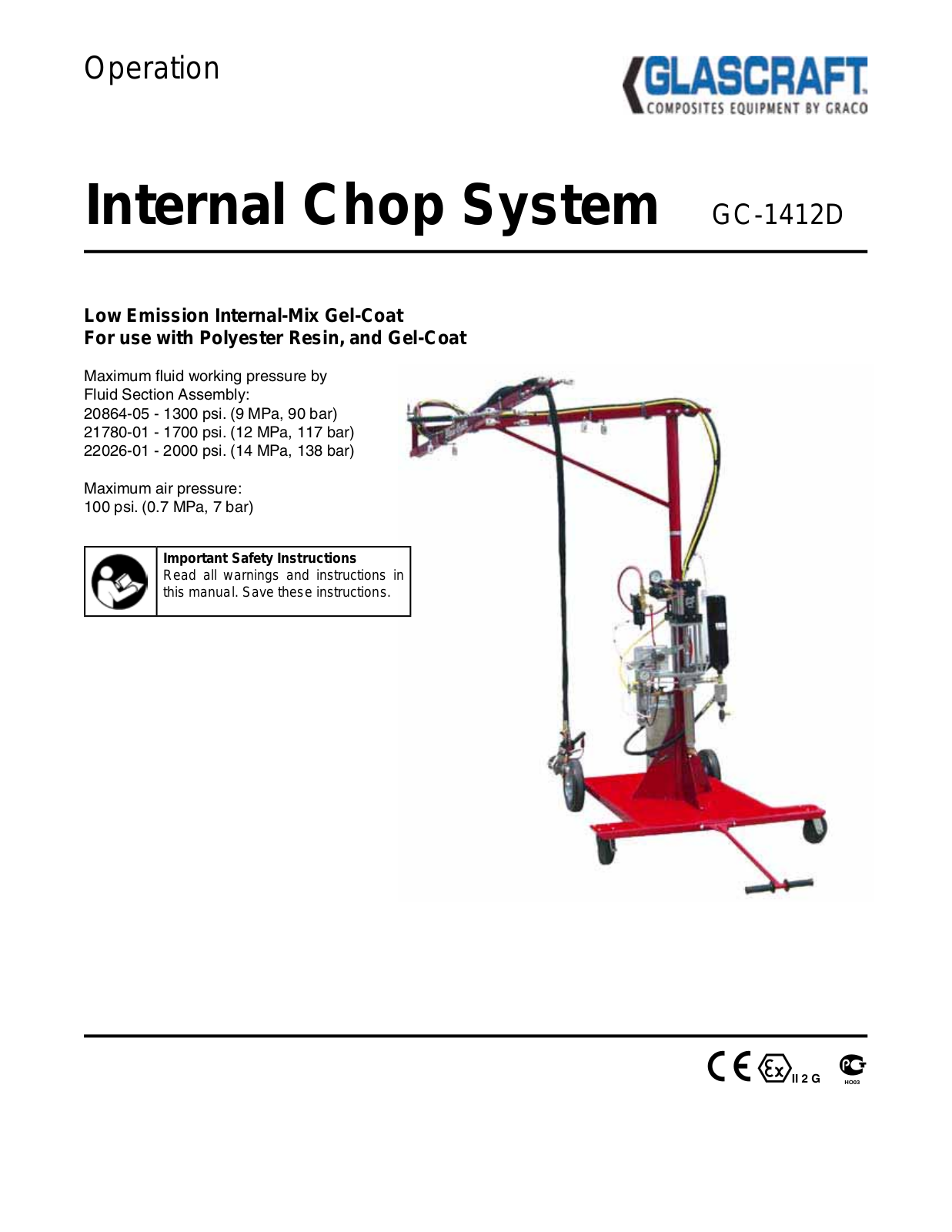 Graco GC-1412 User Manual