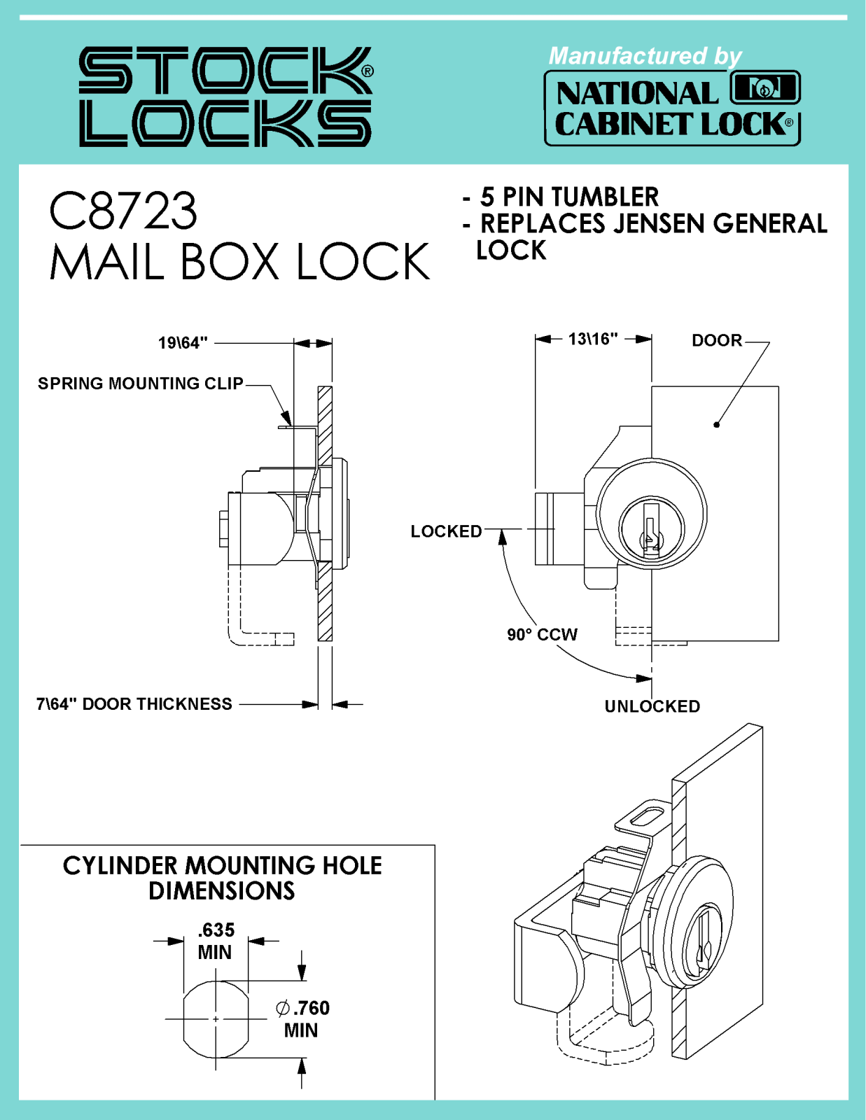 Compx C8723 User Manual