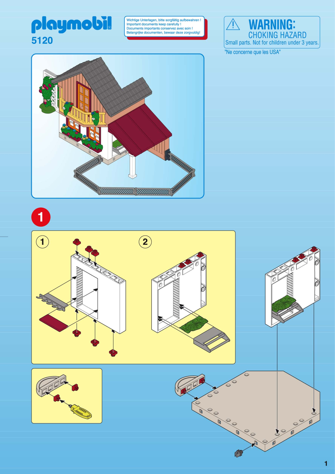 Playmobil 5120 Instructions