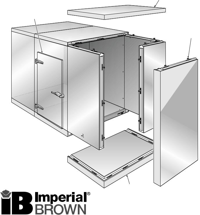 Imperial Brown Walk-In Freezer Owner’s Manual