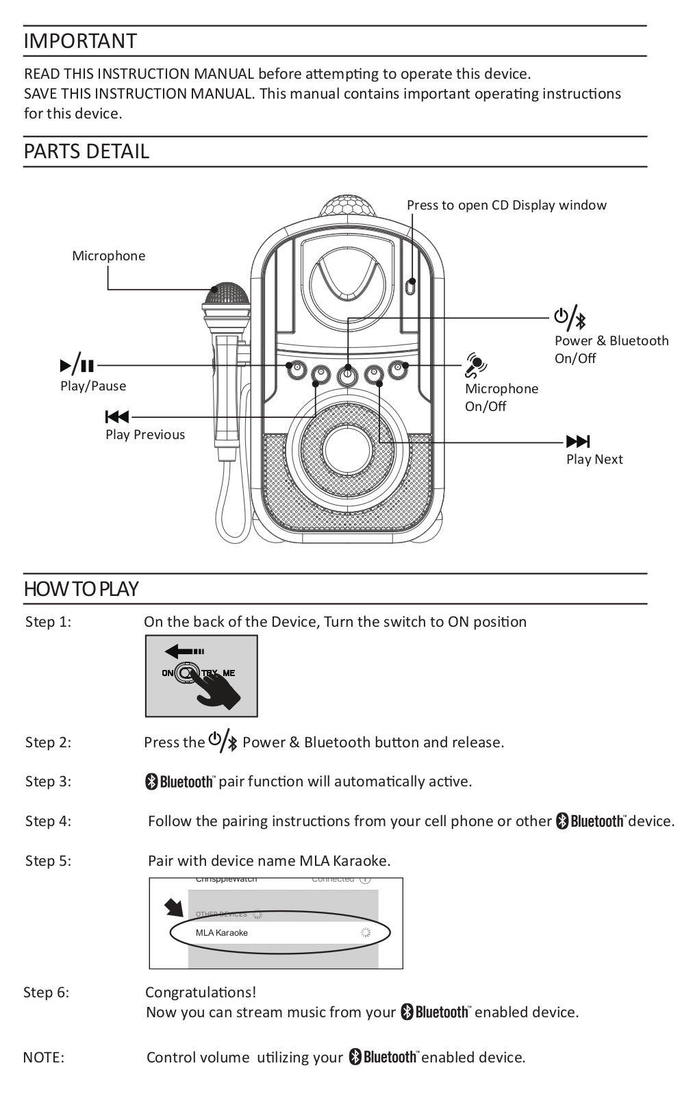 Goldlok Toys 180032 User Manual