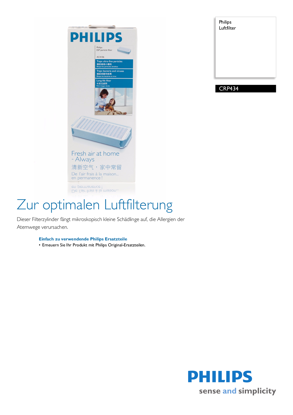 Philips CRP434 BROCHURE