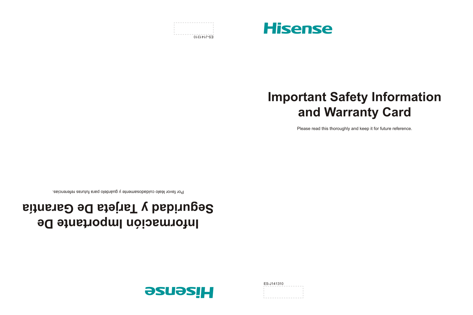 Hisense Electric LCDF0051, LCDF0053 User Manual