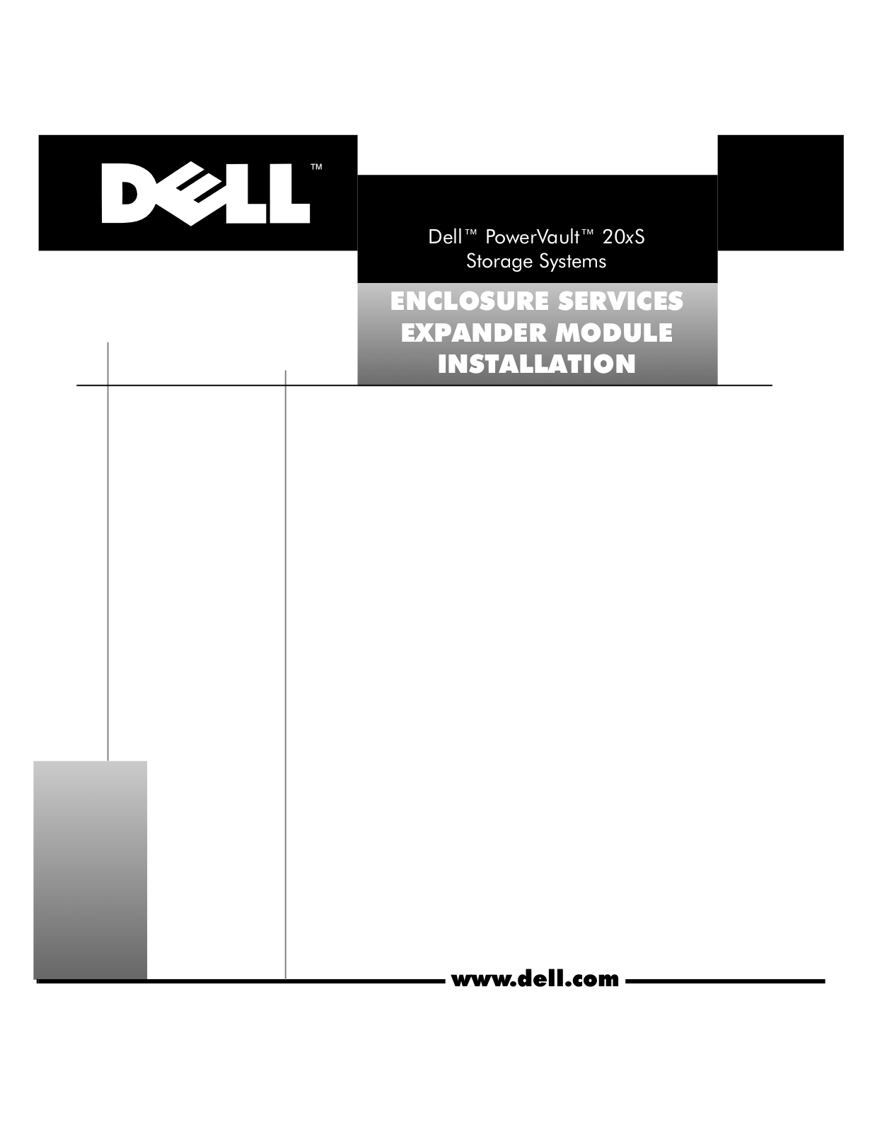 Dell Storage Systems 20xS User Manual