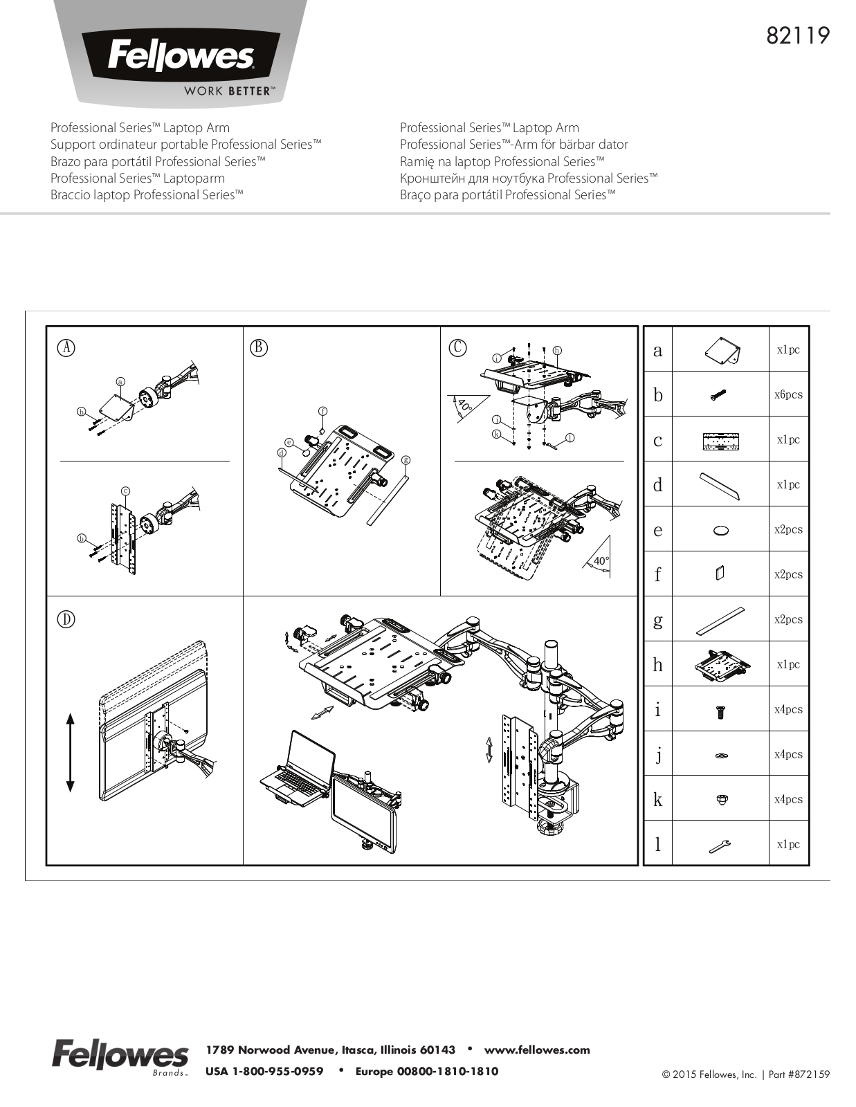 Fellowes CRC8211 User Manual