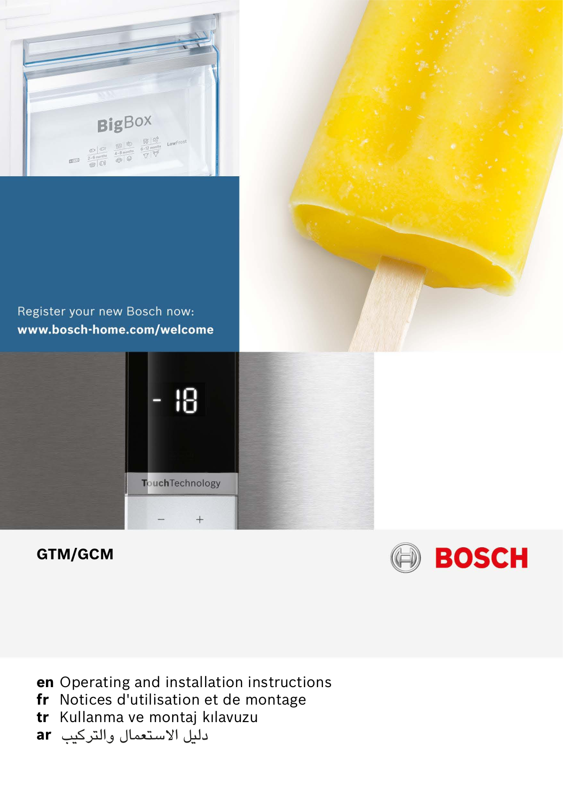 Bosch GCM24AW20, GCM28AW30 Operating/installations instructions