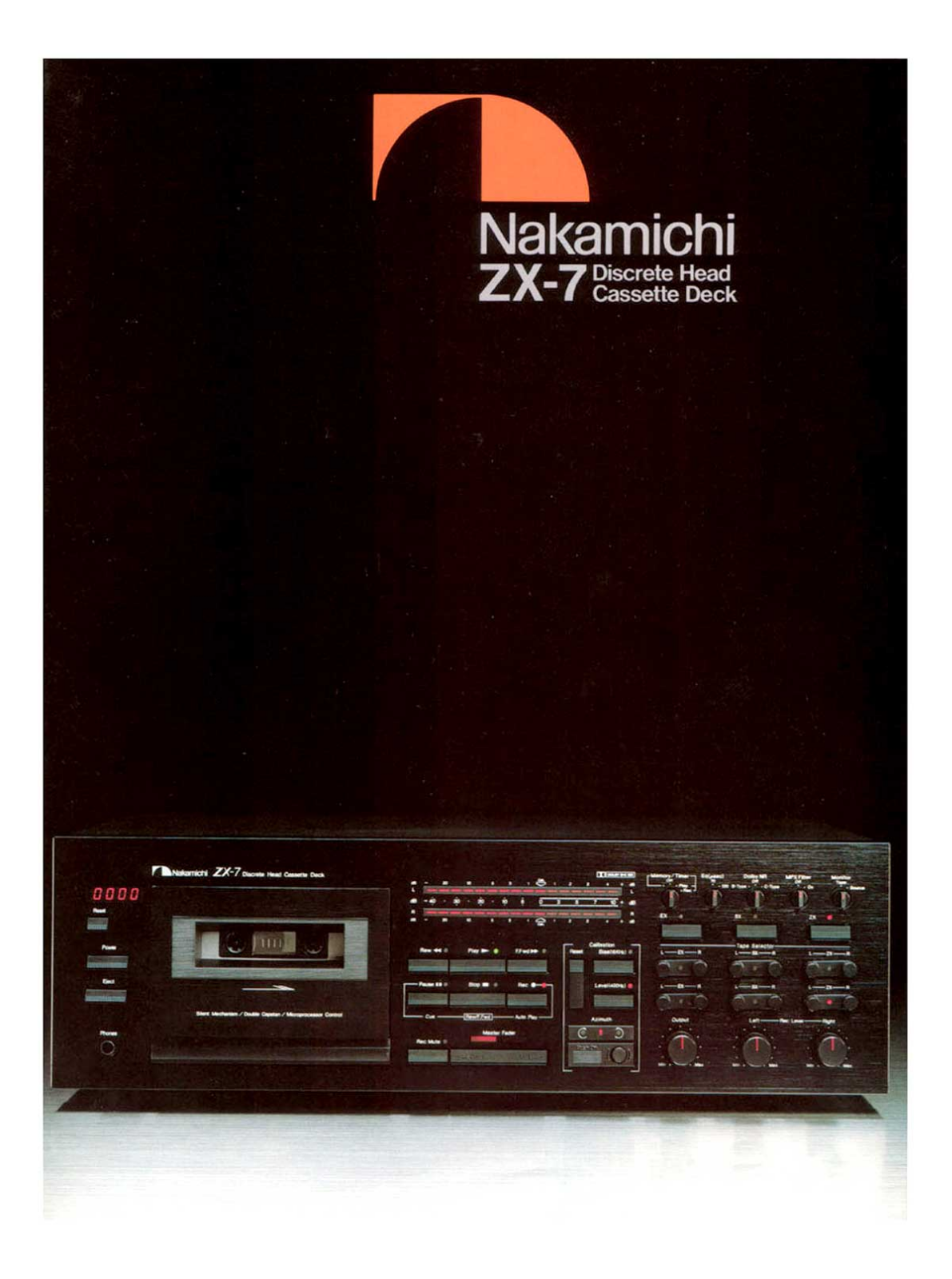 Nakamichi ZX-7 Brochure