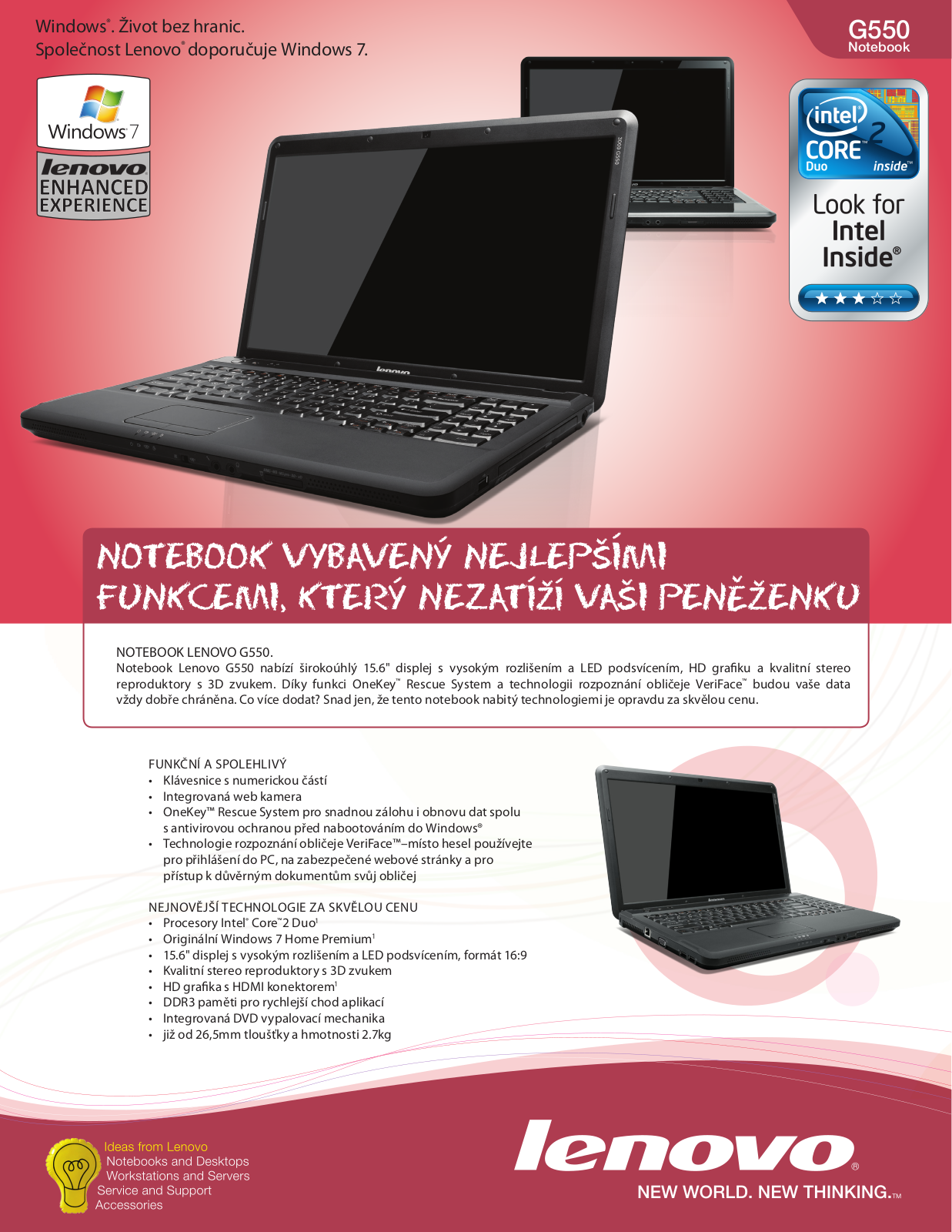 Lenovo IdeaPad G550 User Manual