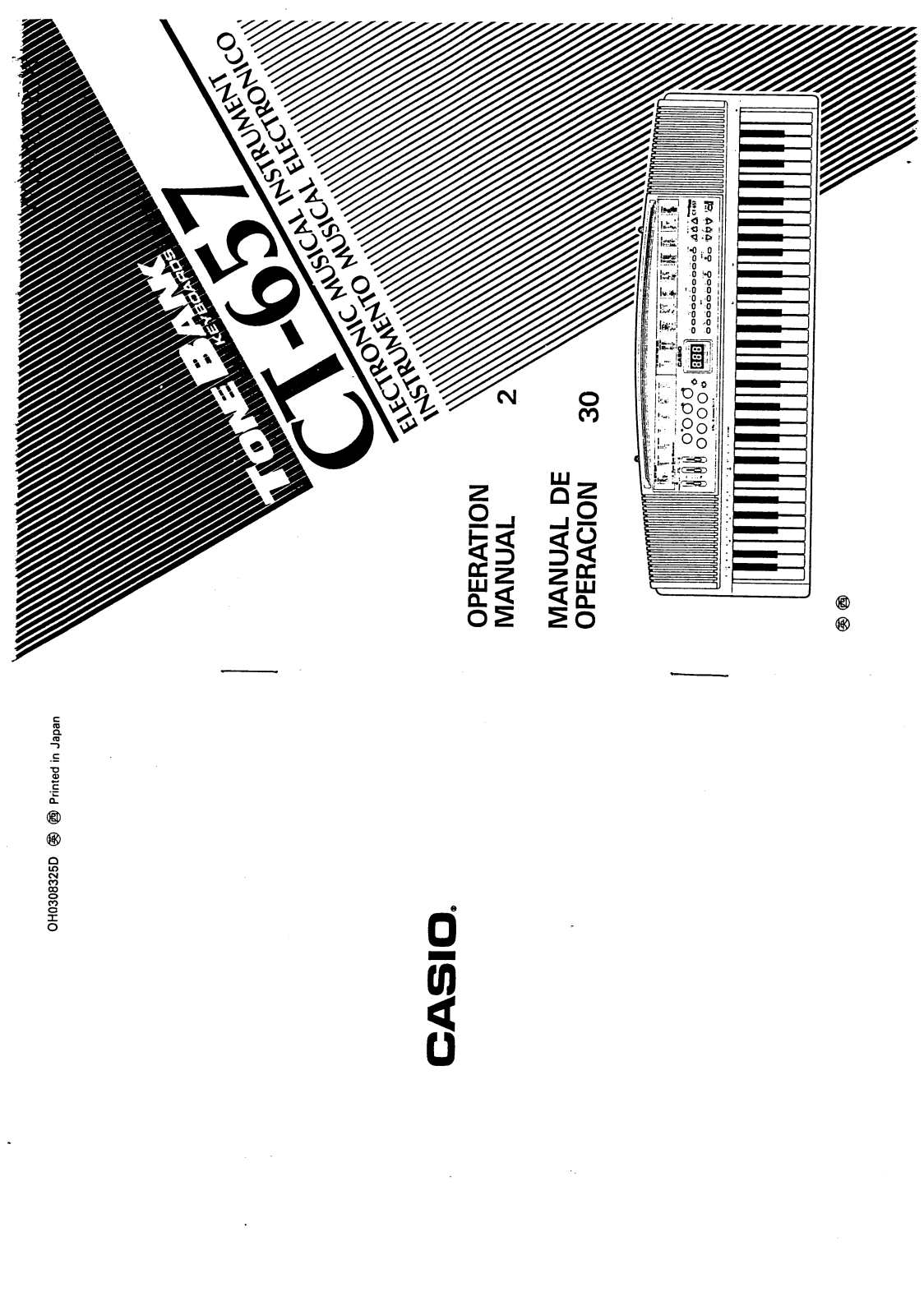 Casio CT-657 User Manual