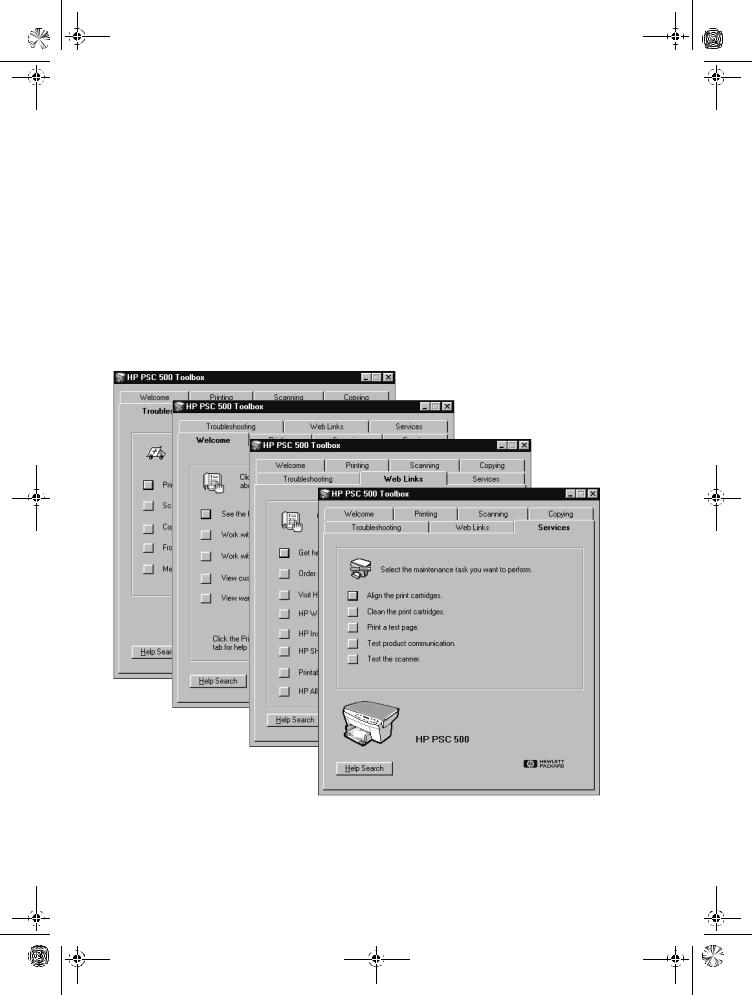 HP PSC-500 User Manual
