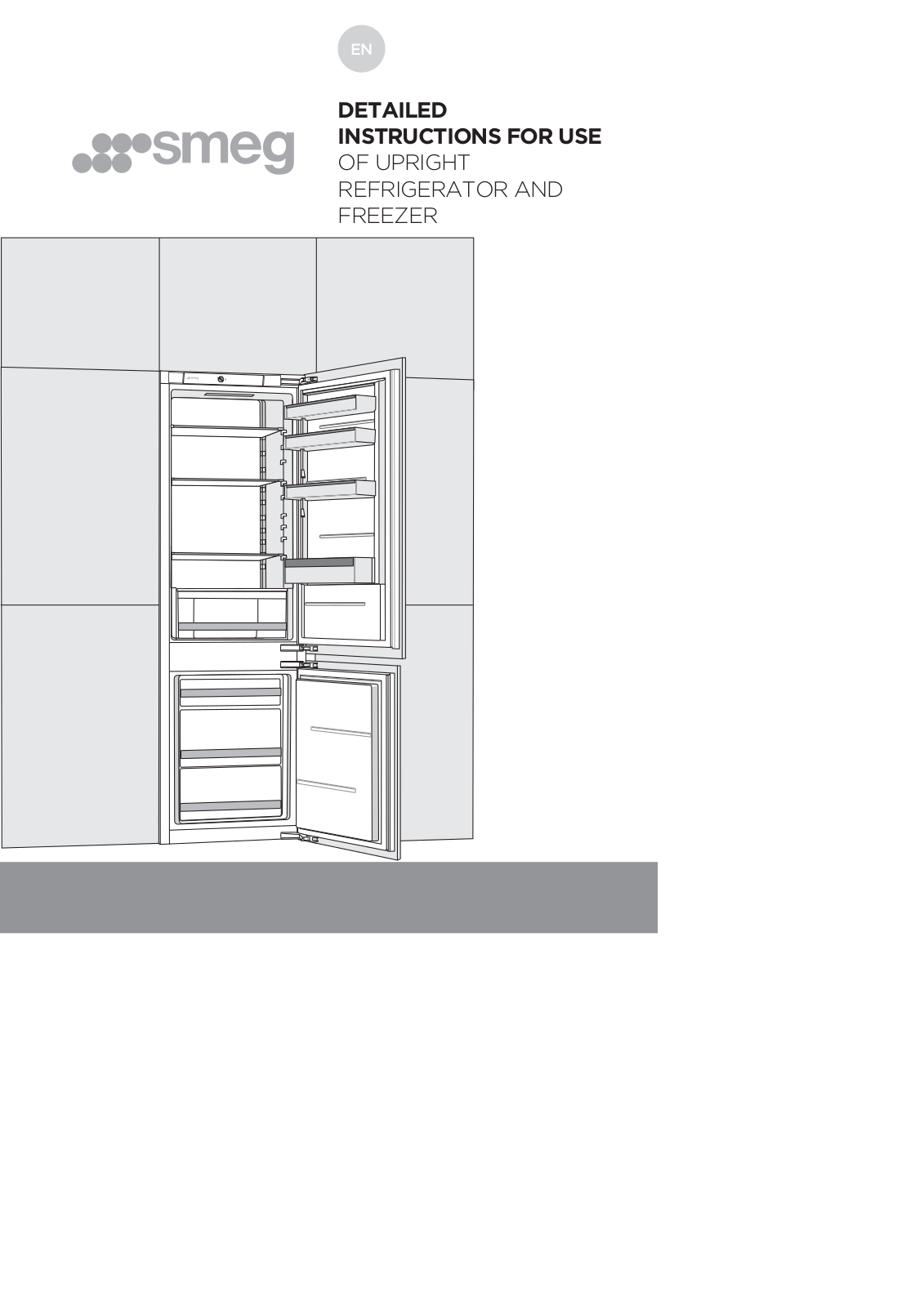 Smeg BD328V2 User manual