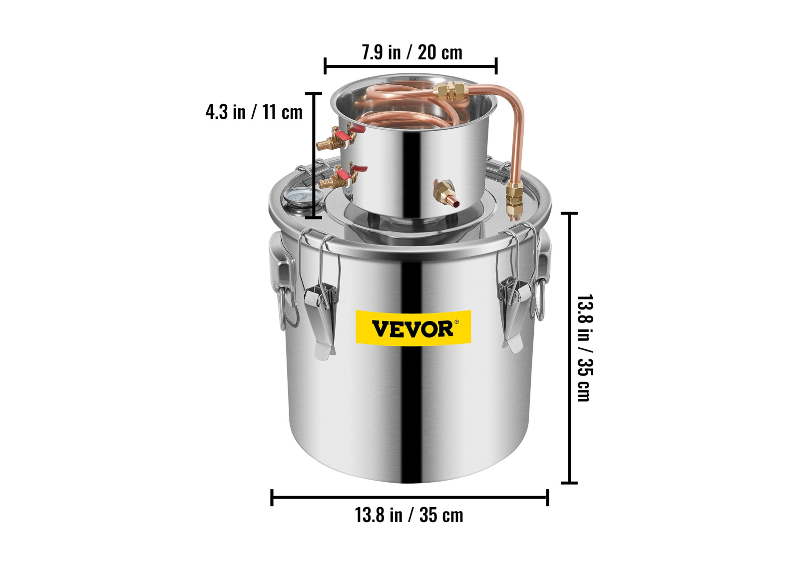 VEVOR FXNU1260 Dimensions - ManualMachine.com