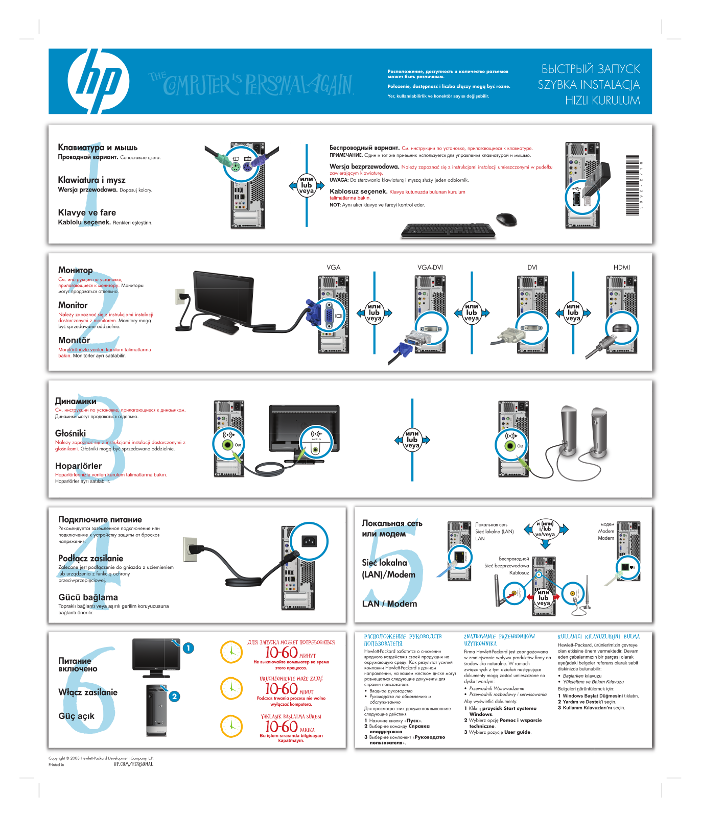 Hp PAVILION SLIMLINE S3300 User Manual