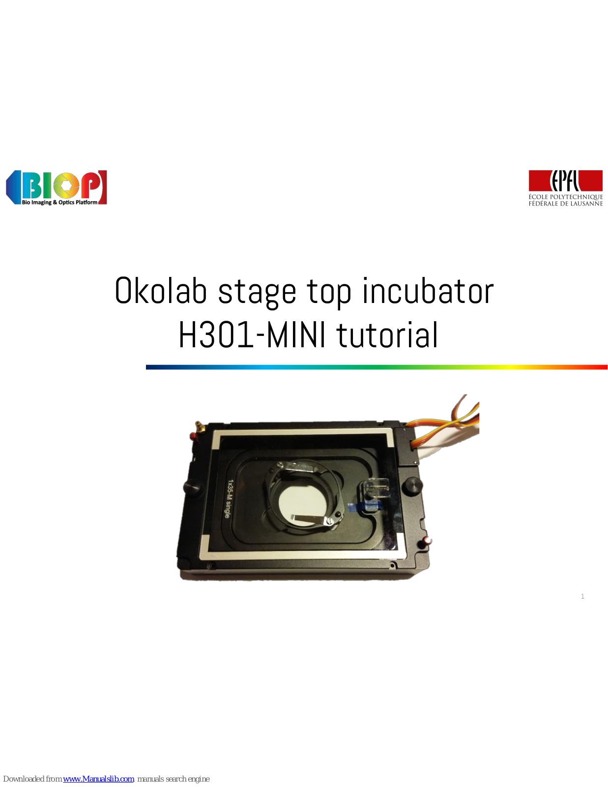 Okolab H301-MINI Tutorial