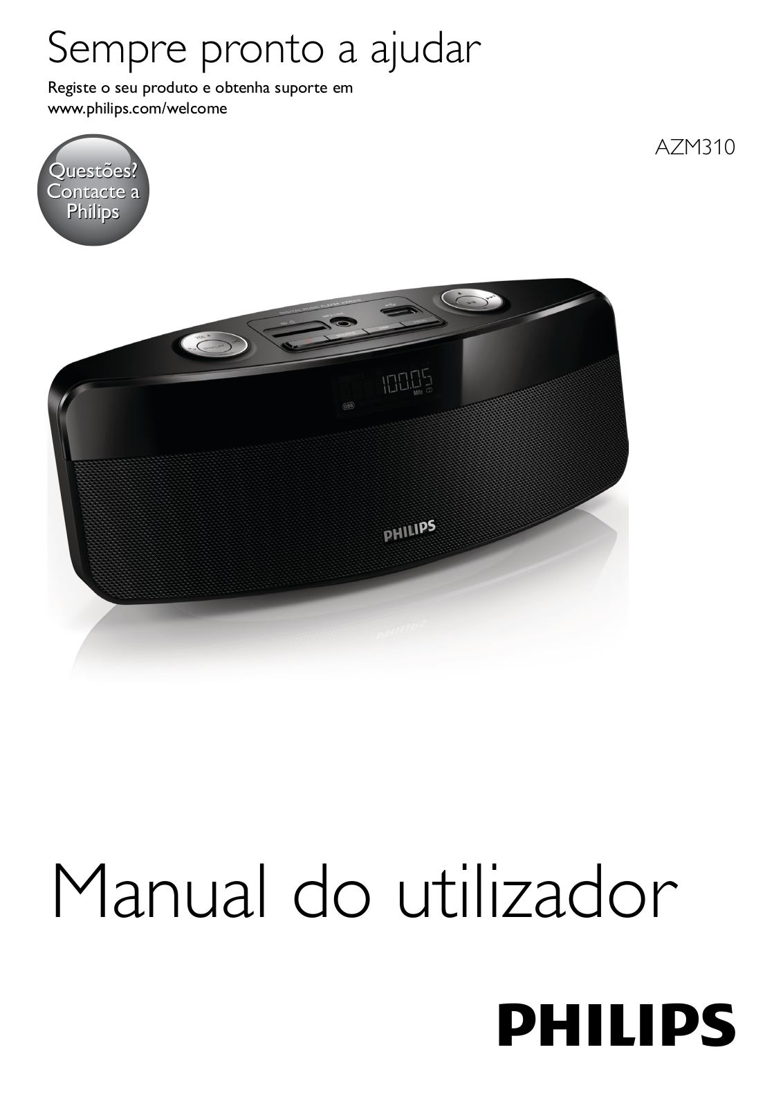 PHILIPS AZM310 User Manual