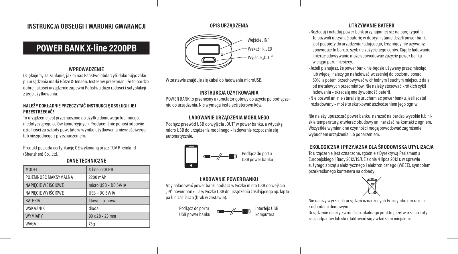 XLINE 2200PB User guide - ManualMachine.com