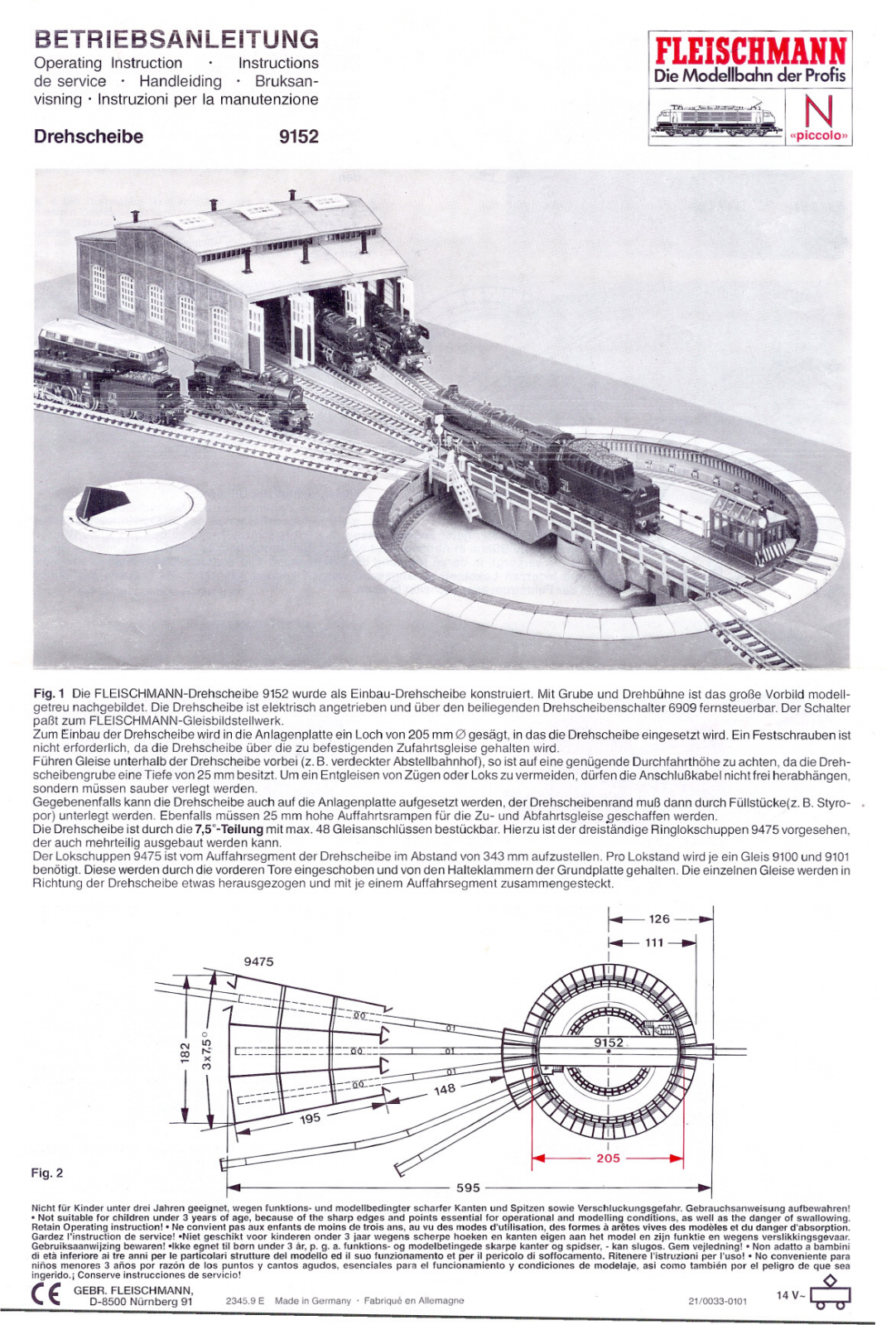 Fleischmann 9152 User guide - ManualMachine.com
