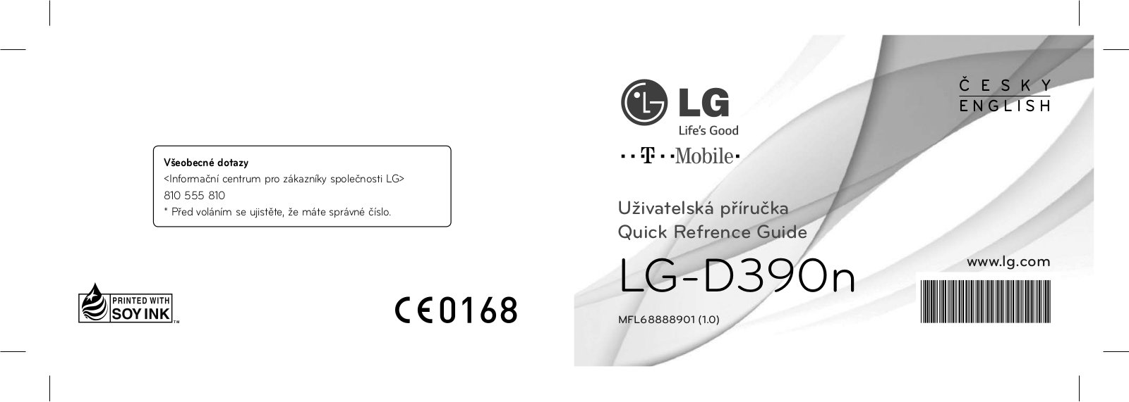 LG LGD390N User manual