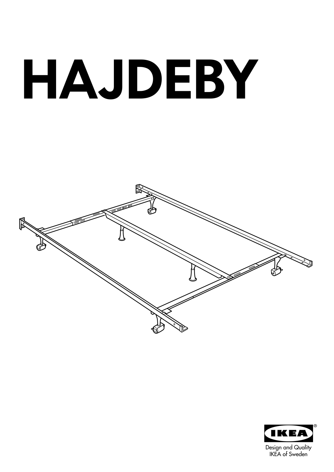 IKEA HAJDEBY User Manual