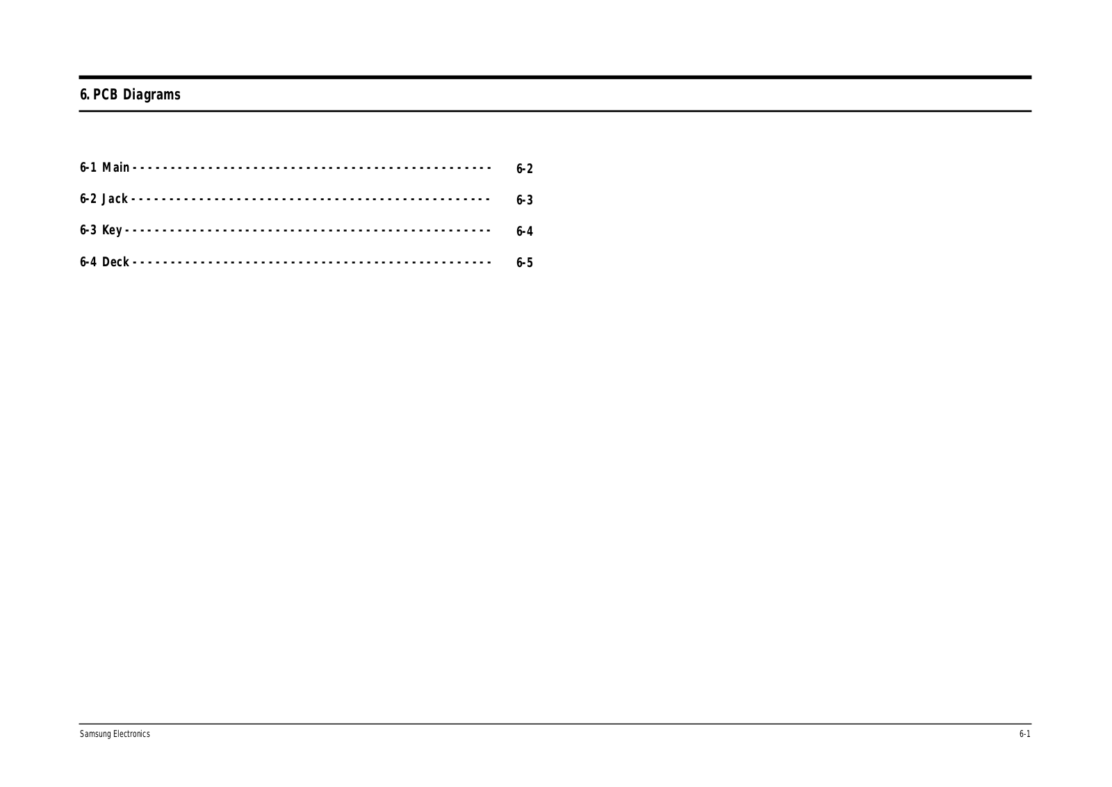 Samsung DVD-611A, DVD-711A PCB Diagram