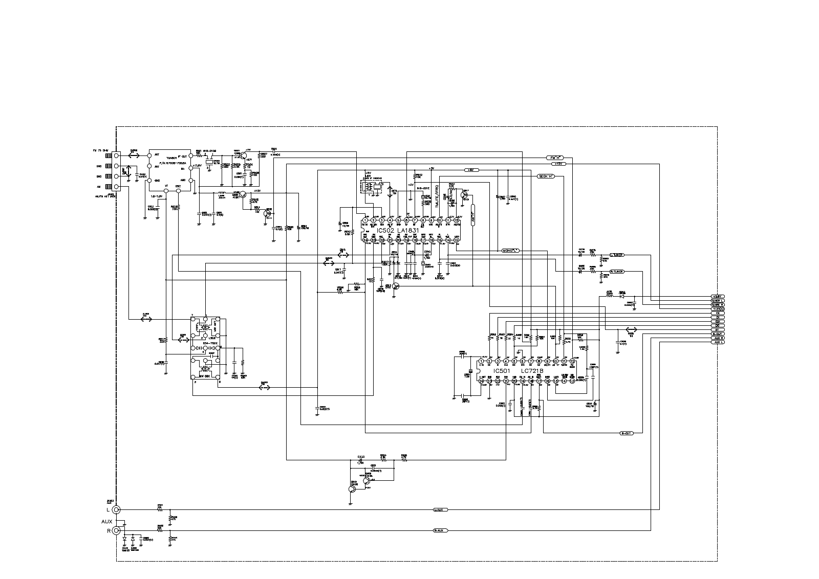 Panasonic ffh 585 Diagram