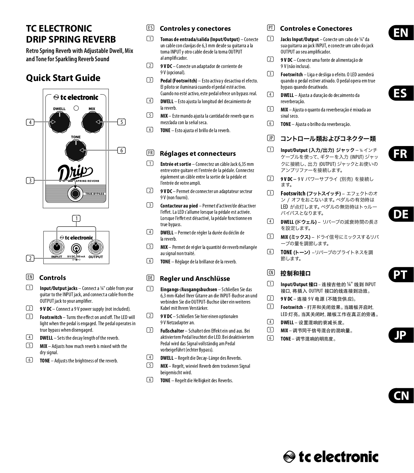 TC Electronic Drip User manual