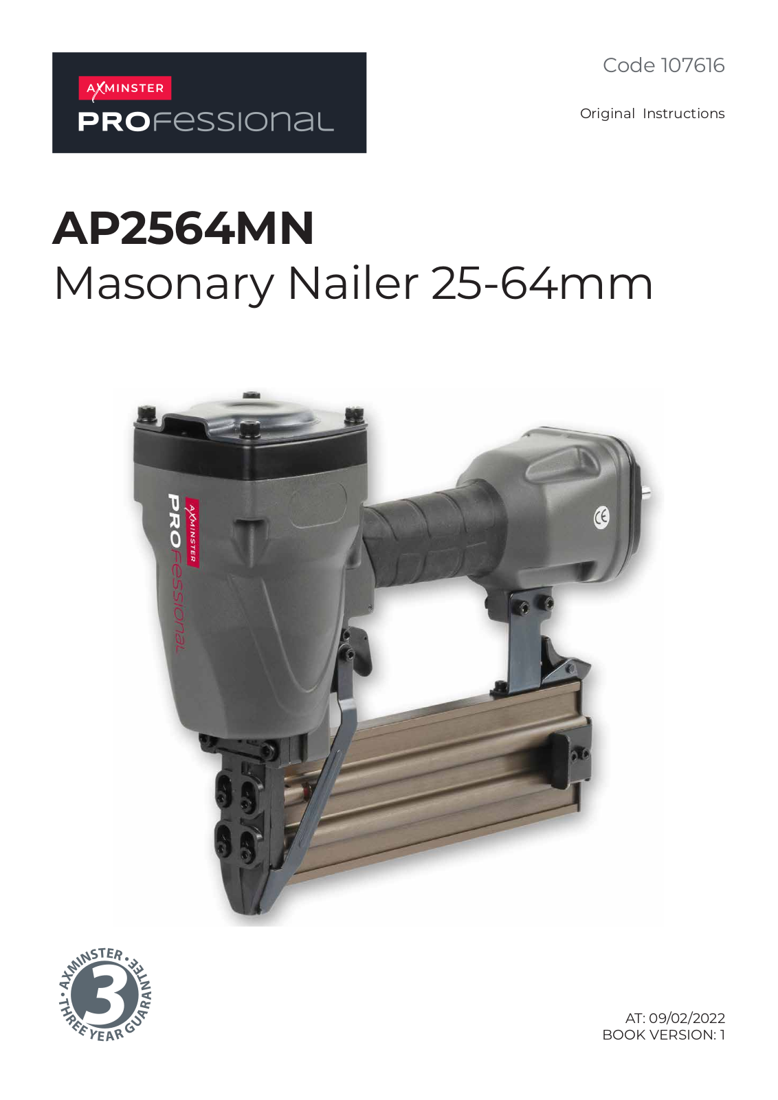 Axminster AP2564MN User guide - ManualMachine.com