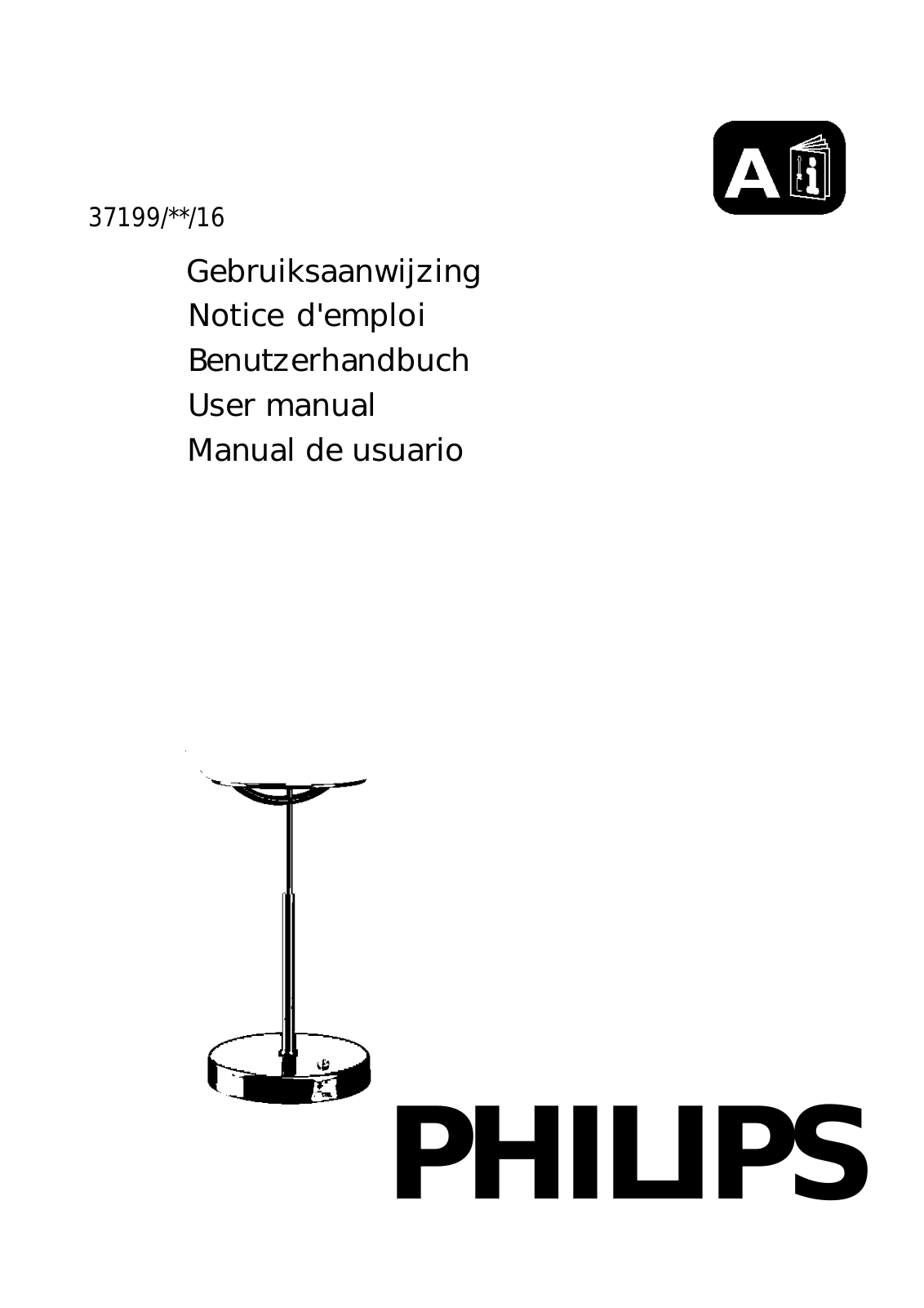 Philips InStyle Lampe de table User Manual