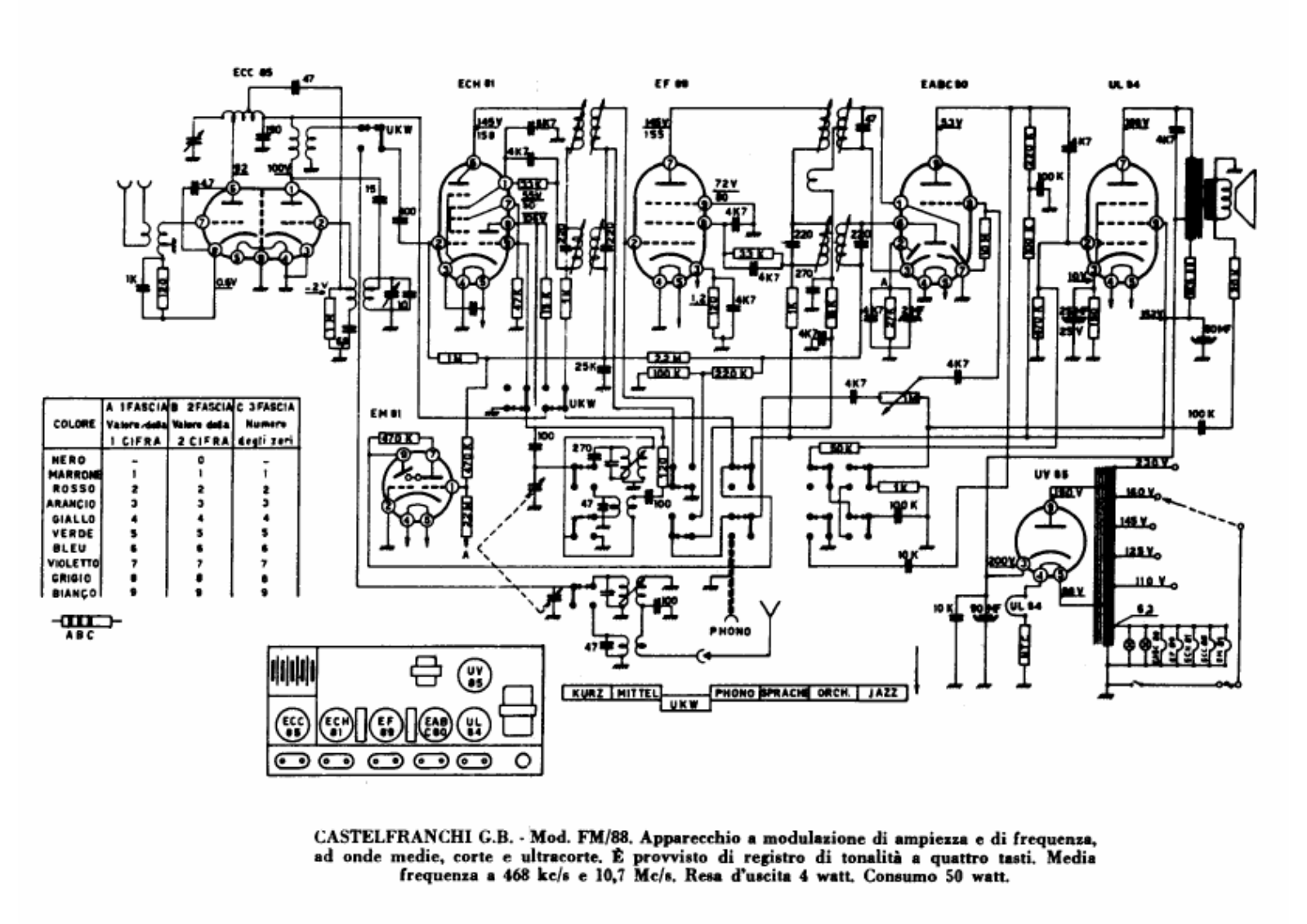 Castelfranchi fm88 schematic - ManualMachine.com