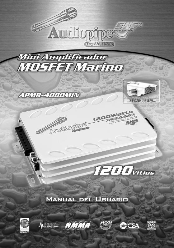 Audiopipe APMR-4080MIN Owners Manual