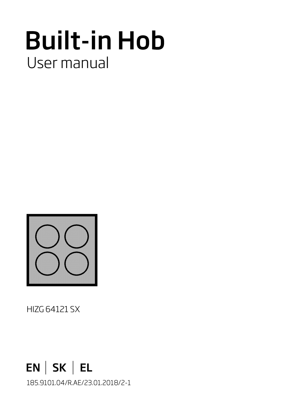 Beko HIZG64121SX User manual