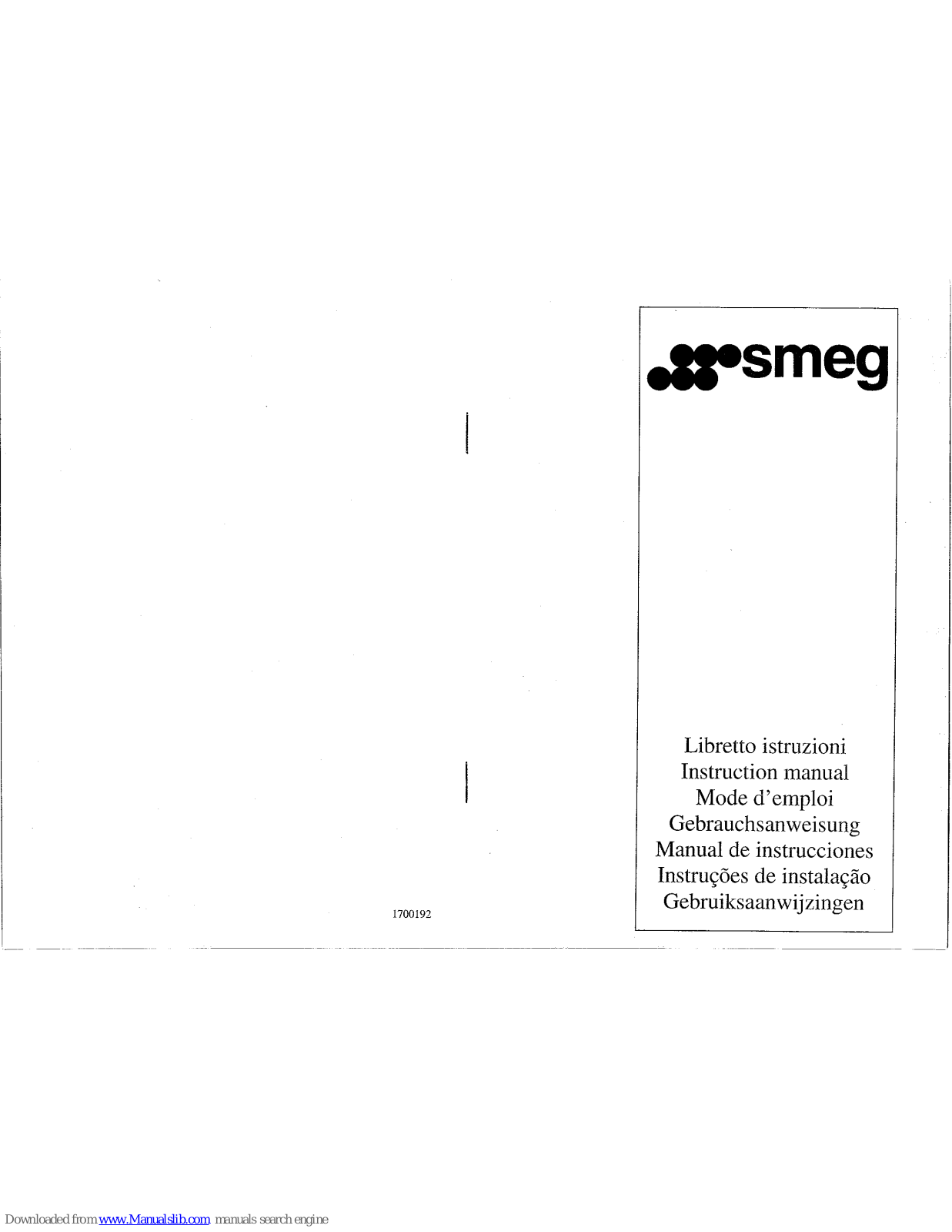 Smeg Kitchen Hood KSE9600XL Manual De Instrucciones