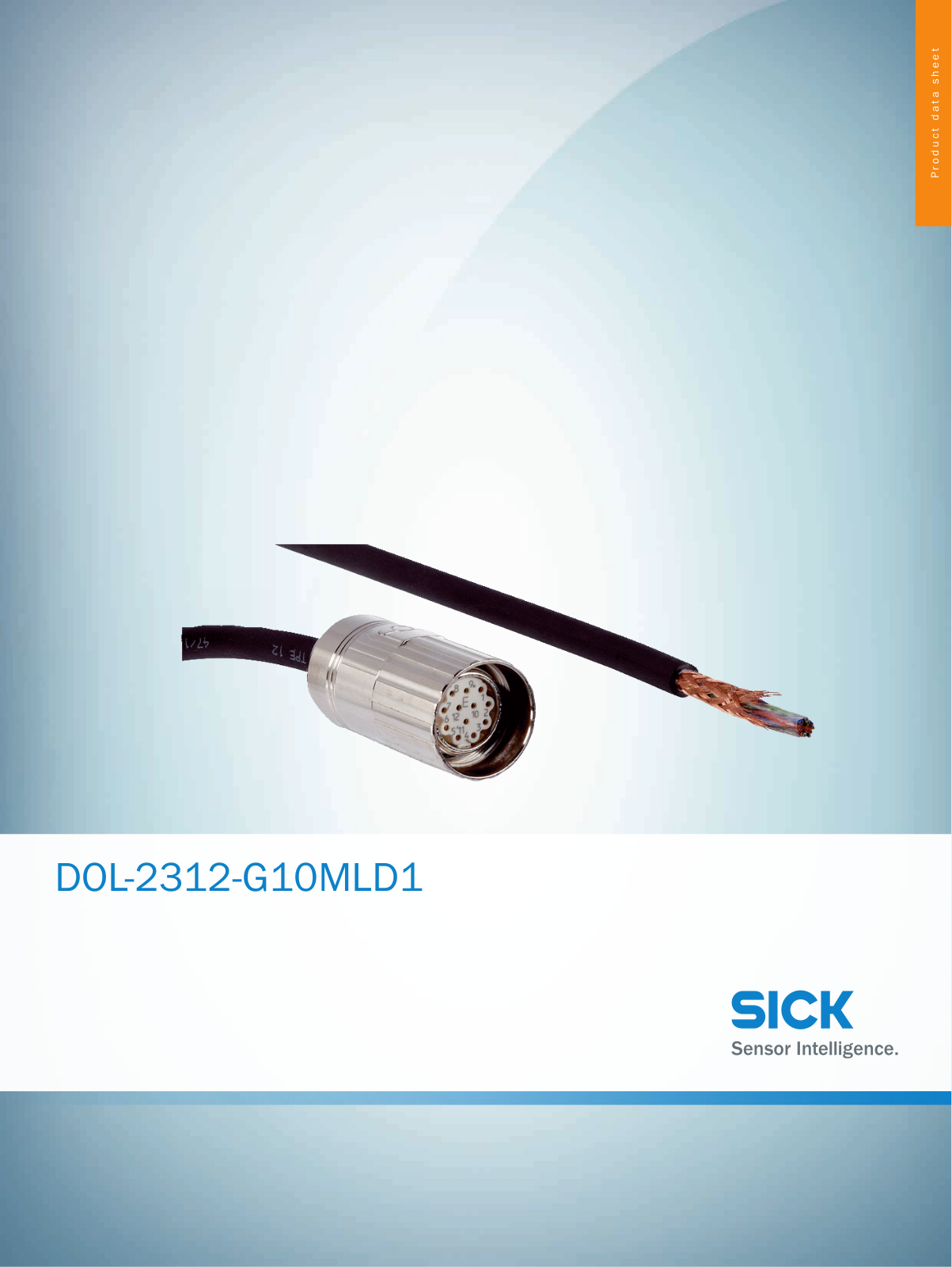 Sick DOL-2312-G10MLD1 Data Sheet