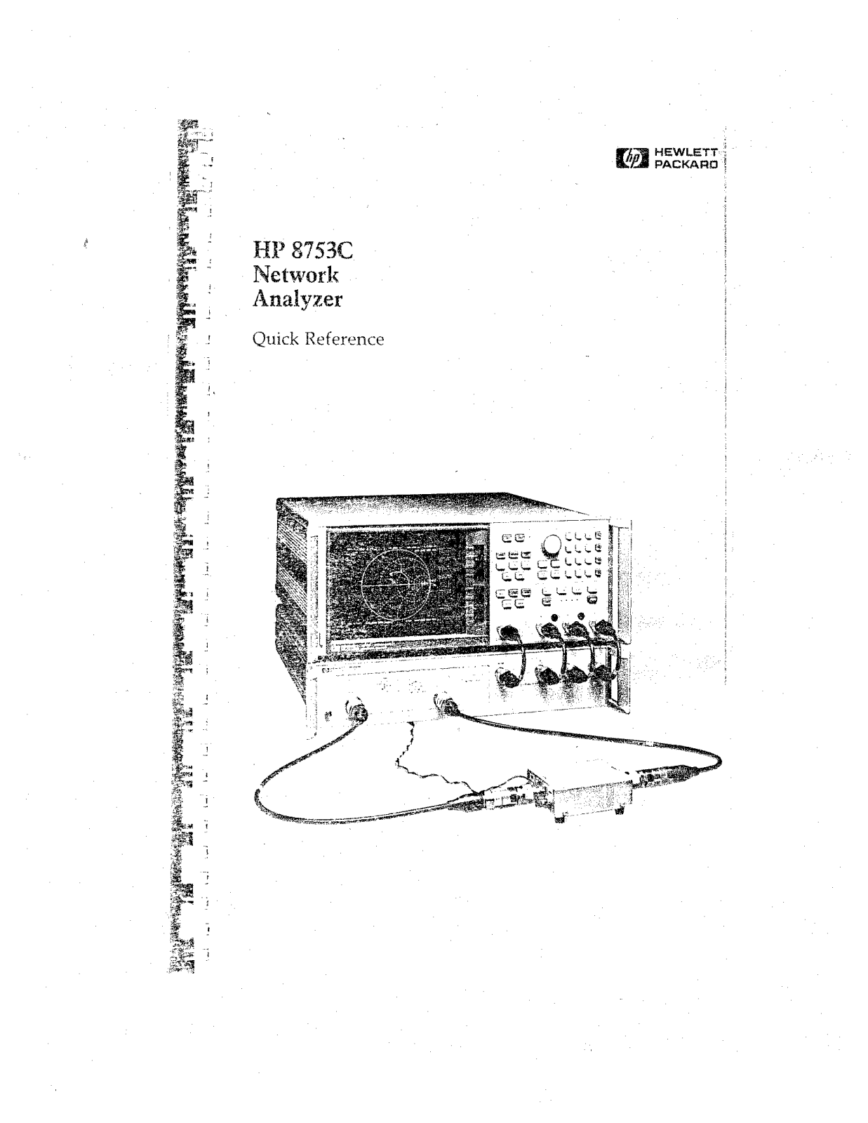 HP (Hewlett-Packard) 8753C User Manual