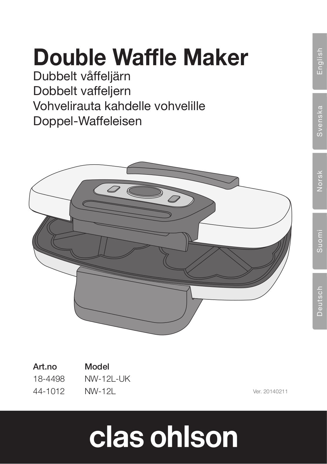 Clas Ohlson NW-12L User Manual