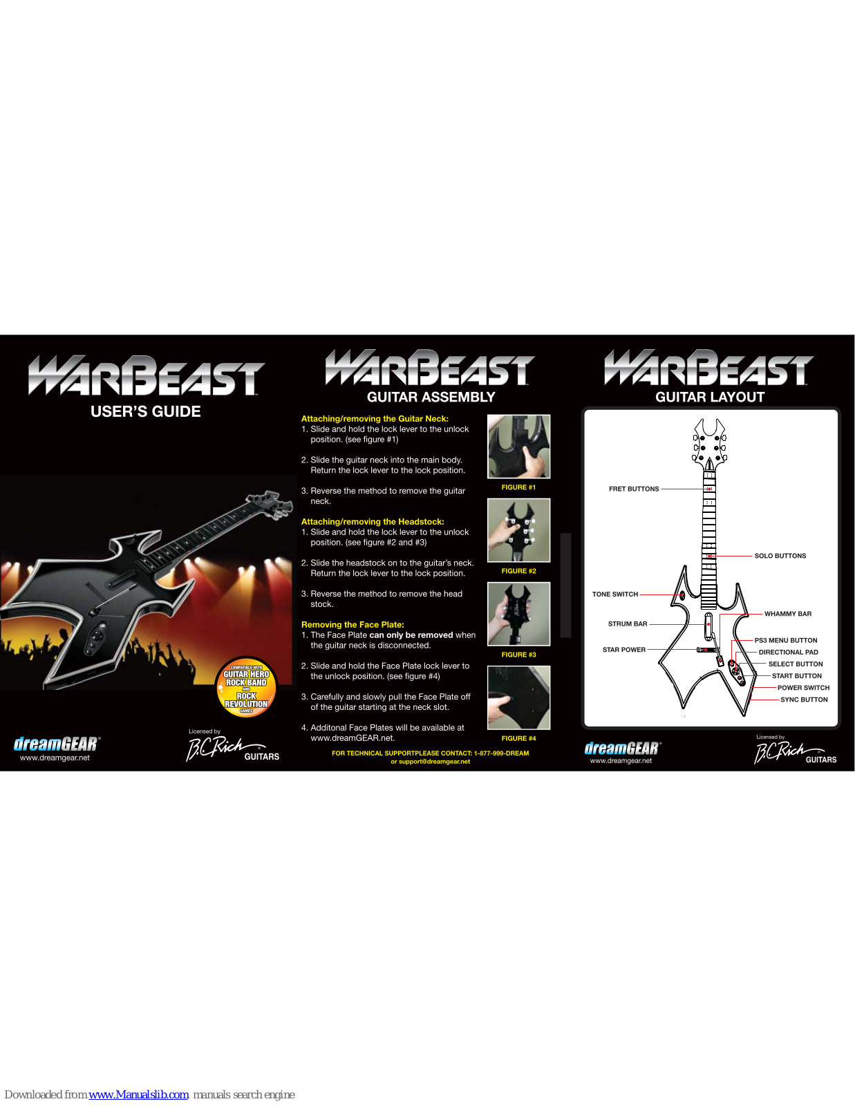 DreamGEAR WarBeast User Manual