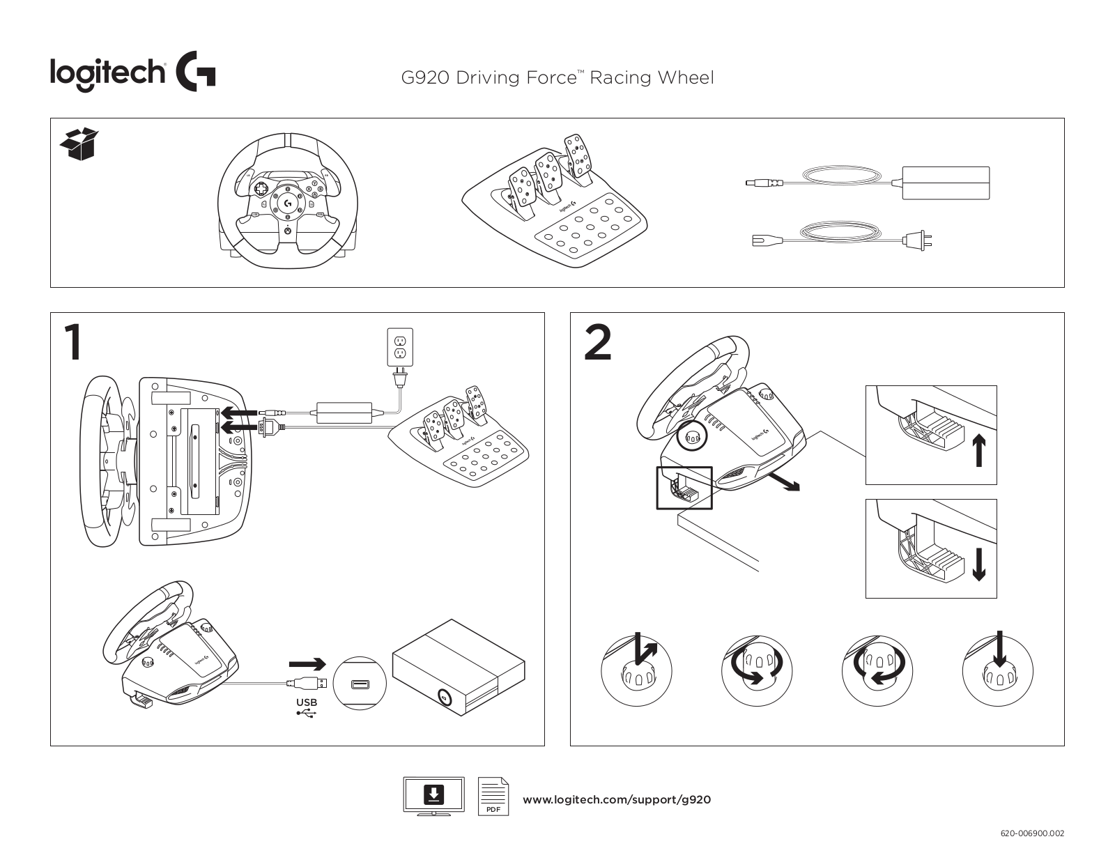 Logitech G920 User Manual