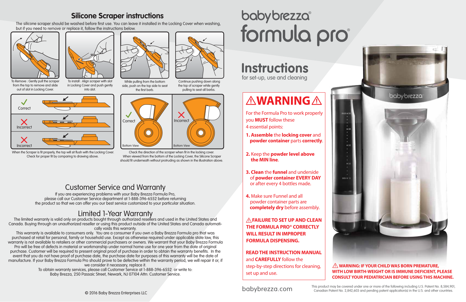 Babybrezza FRP0045 User Manual