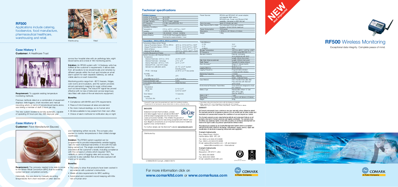 Comark RF500AP User Manual