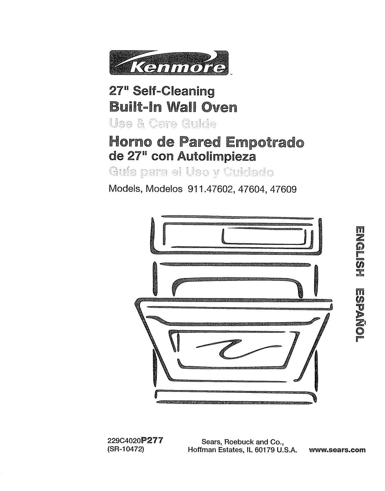 Kenmore 91147602100, 91147603100, 91147604100, 91147609100 Owner’s Manual