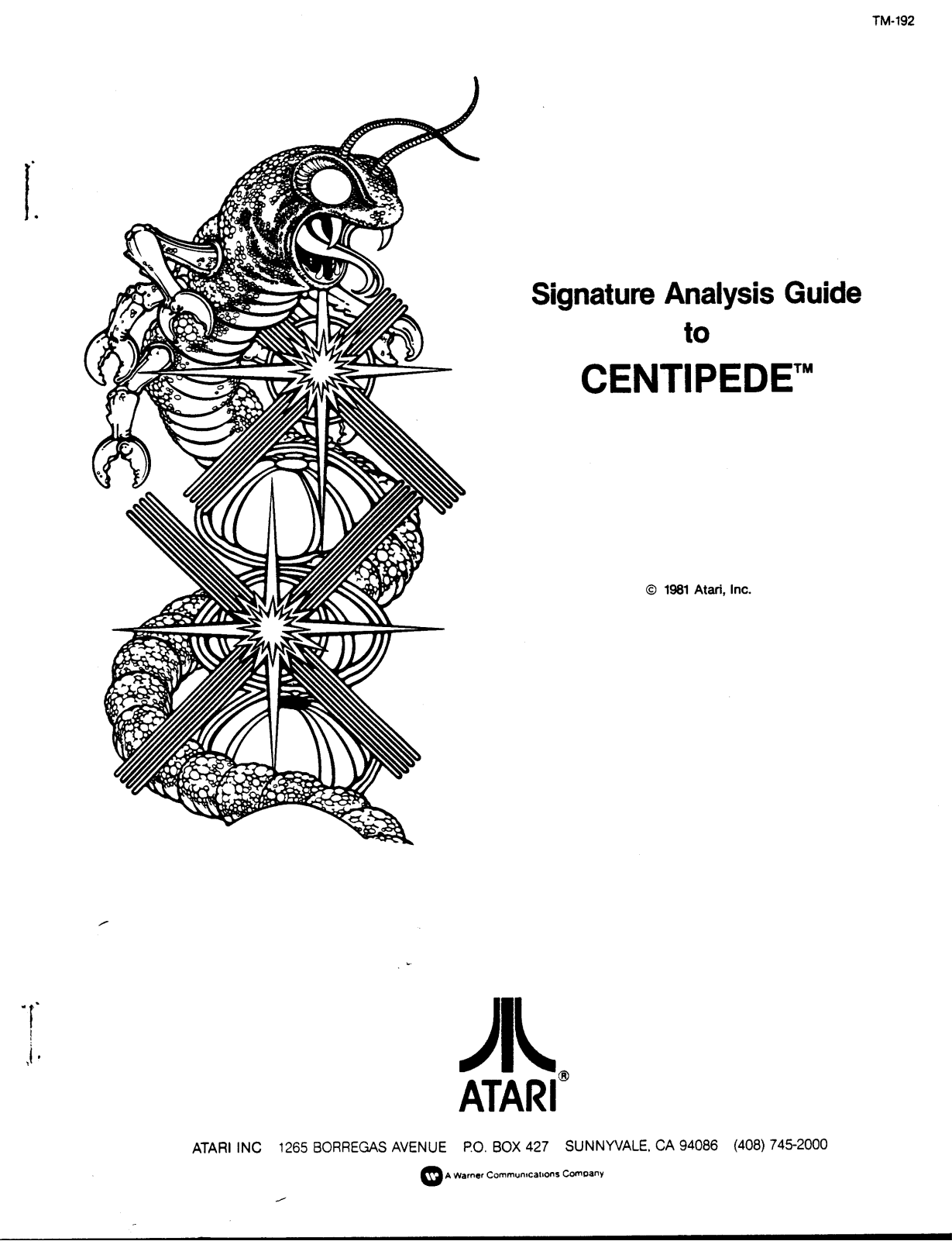 ATARI TM-192 User Guide