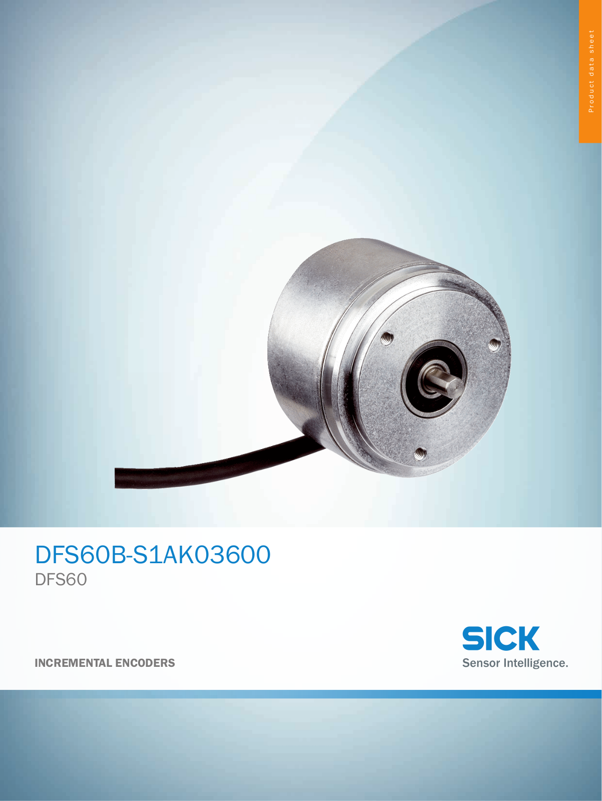 Sick DFS60B-S1AK03600 Data Sheet