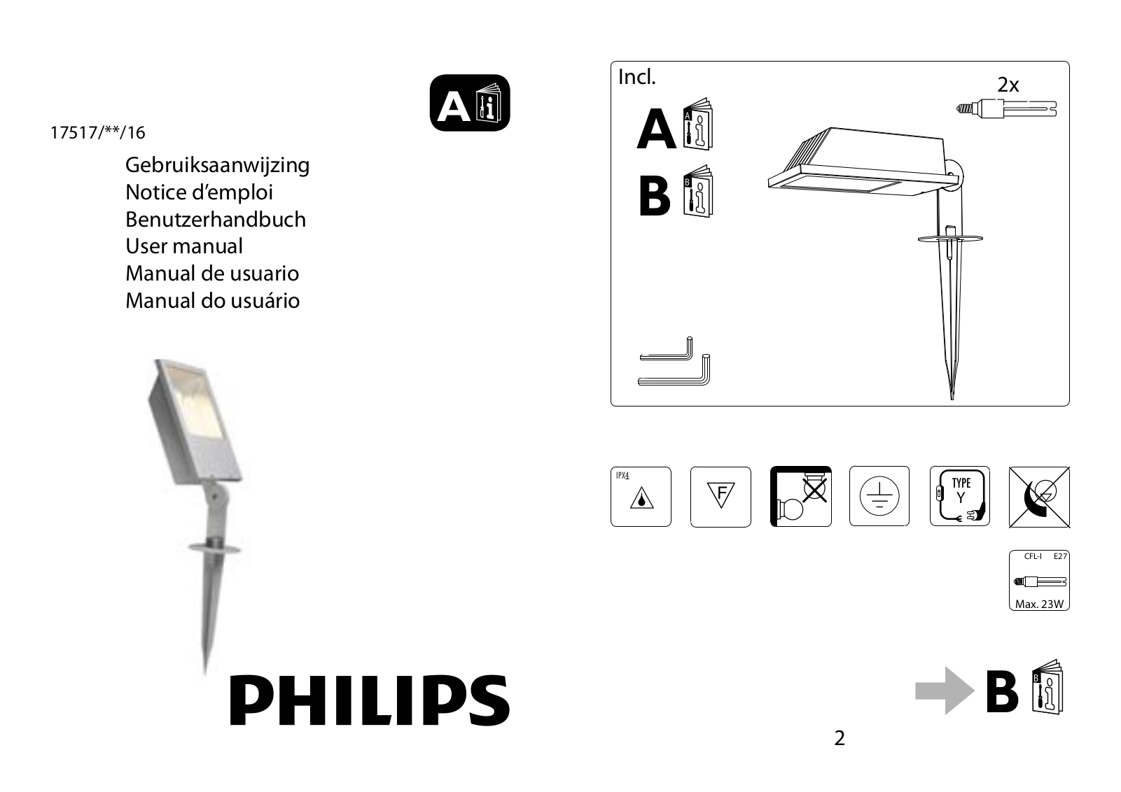 Philips 17517-87-16 User Manual