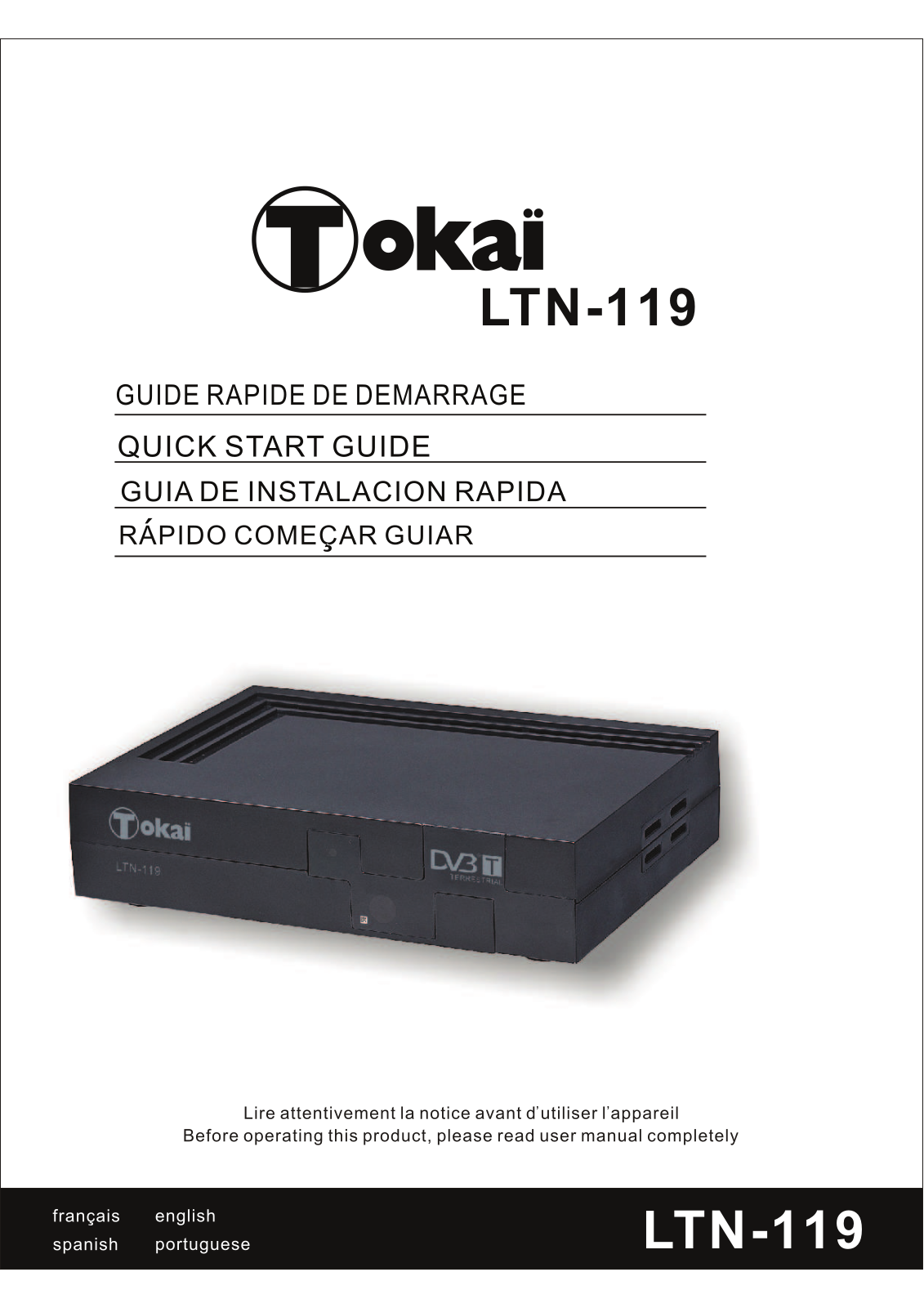 TOKAI LTN-119 User Manual