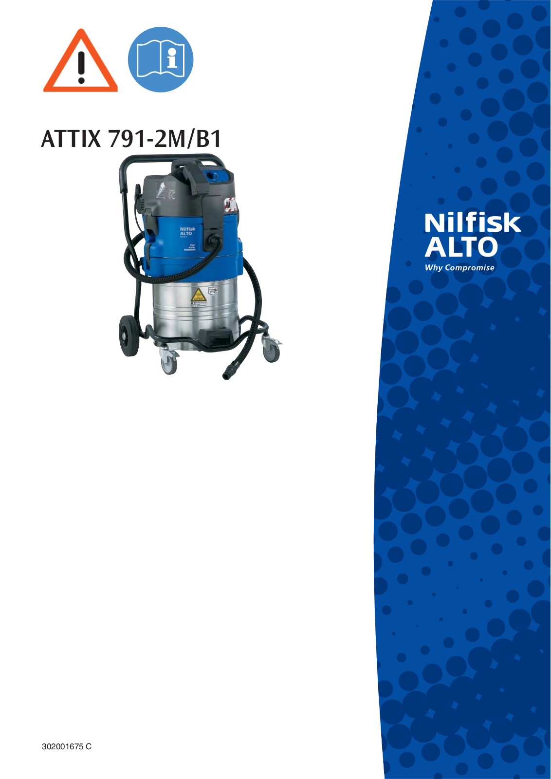 Nilfisk ATTIX 791-2M/B1 User Manual